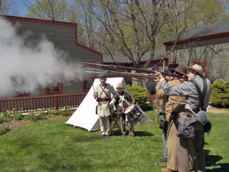 The Civil War will be re-enacted at Westfield Heritage Village